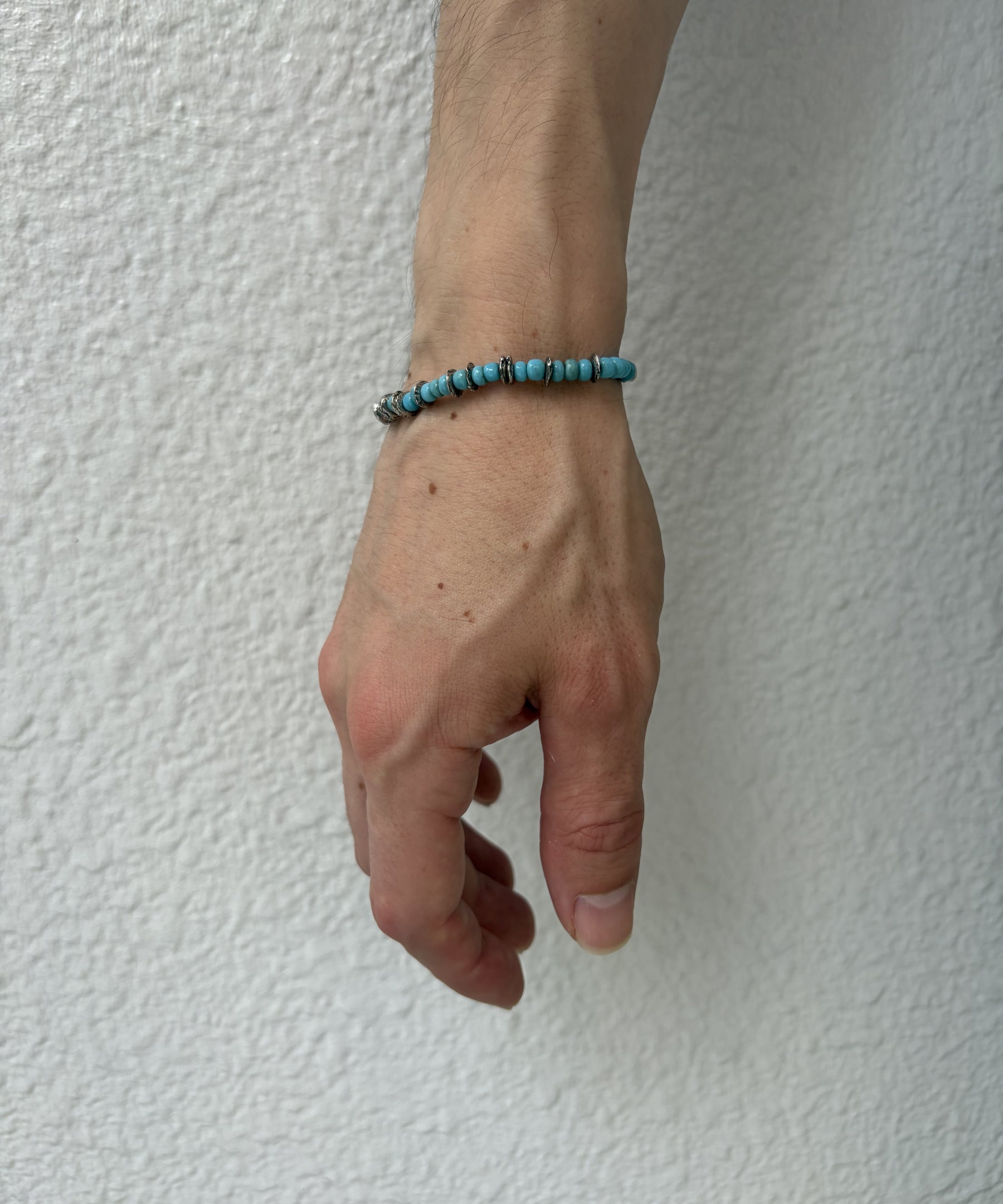 Smily Concho Beads -Blue- / NKHK-430BL