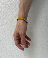 Smily Concho Beads -Yellow- / NKHK-430YW