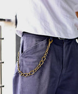 Mixed Cavalry Wallet Chain / NMAJ-640BS