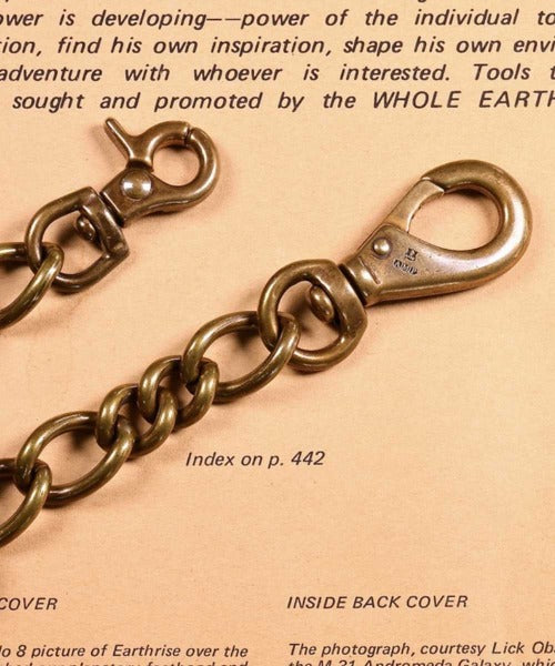 Mixed Cavalry Wallet Chain / NMAJ-640BS