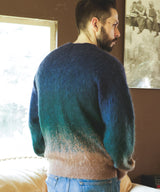 GRADATION MOHAIR KNIT / 6-BUTTON CARDIGAN / M253139