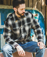 OMBRE CHECK NEL / WORK SHIRT / M253120