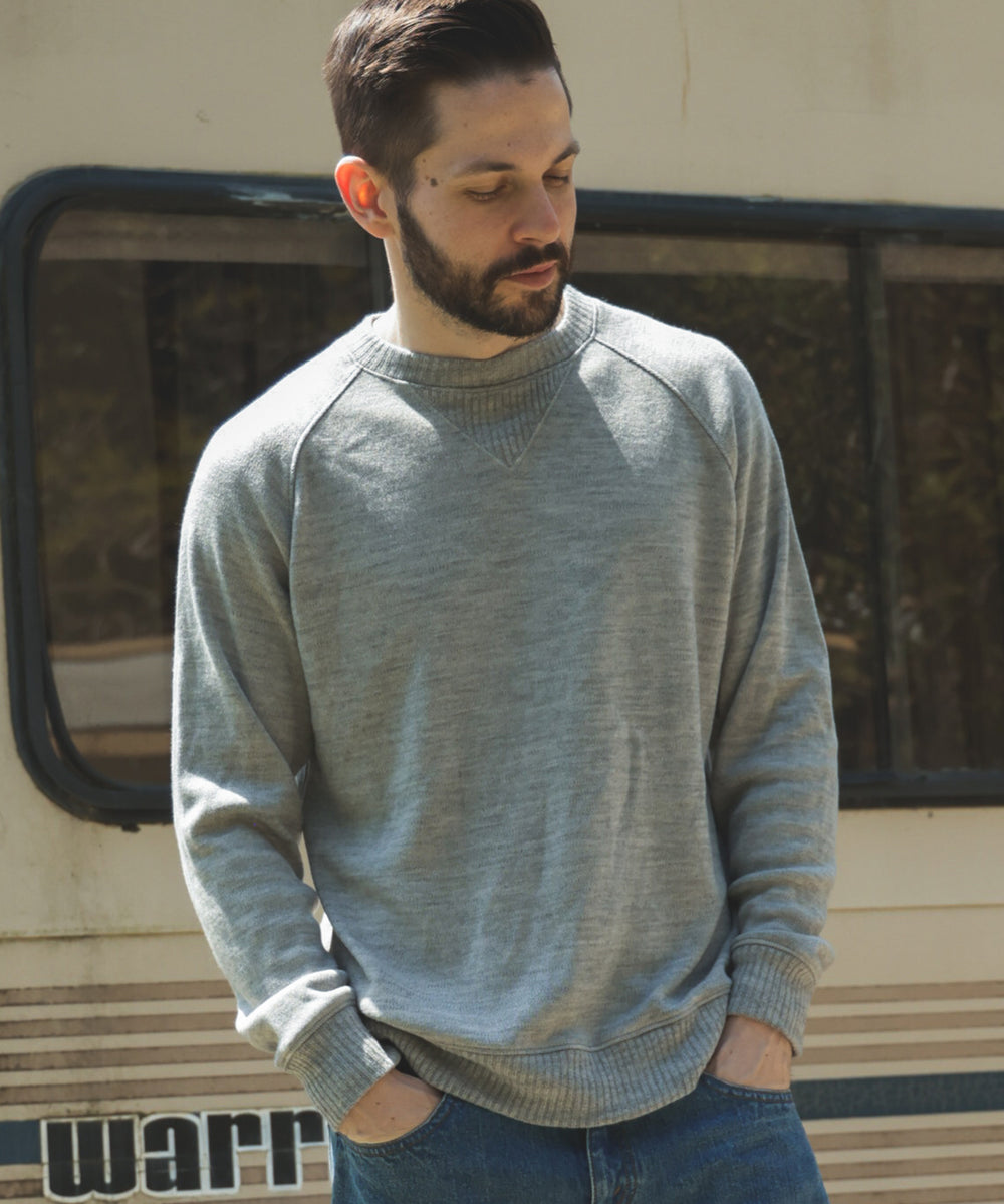 BULKY SMOOTH KNIT / GUSSET SHIRT / M253128