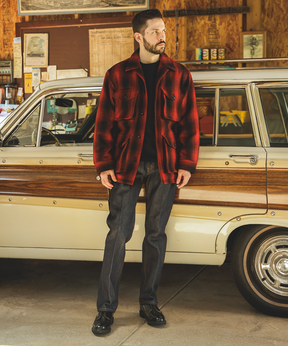 SKOOKUM COLLABORATION / MACKINAW JACKET / M253138