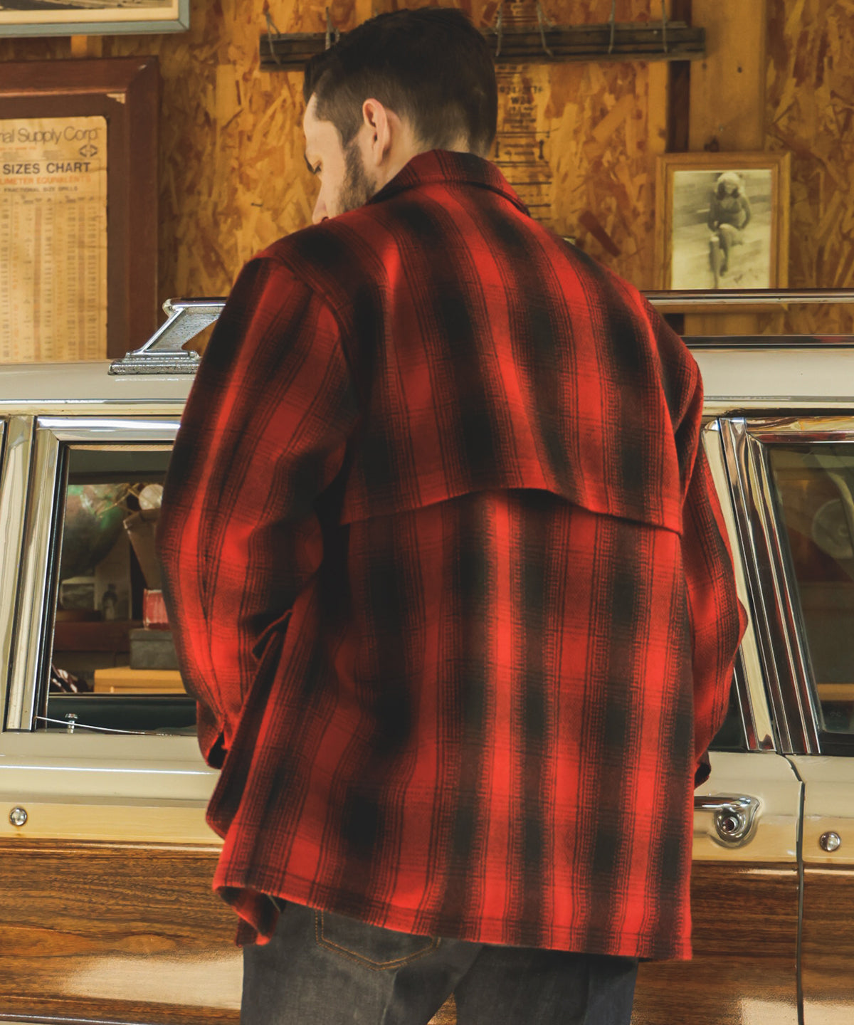 SKOOKUM COLLABORATION / MACKINAW JACKET / M253138 – MR.OLIVE