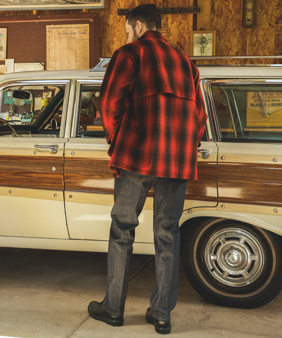 SKOOKUM COLLABORATION / MACKINAW JACKET / M253138 – MR.OLIVE