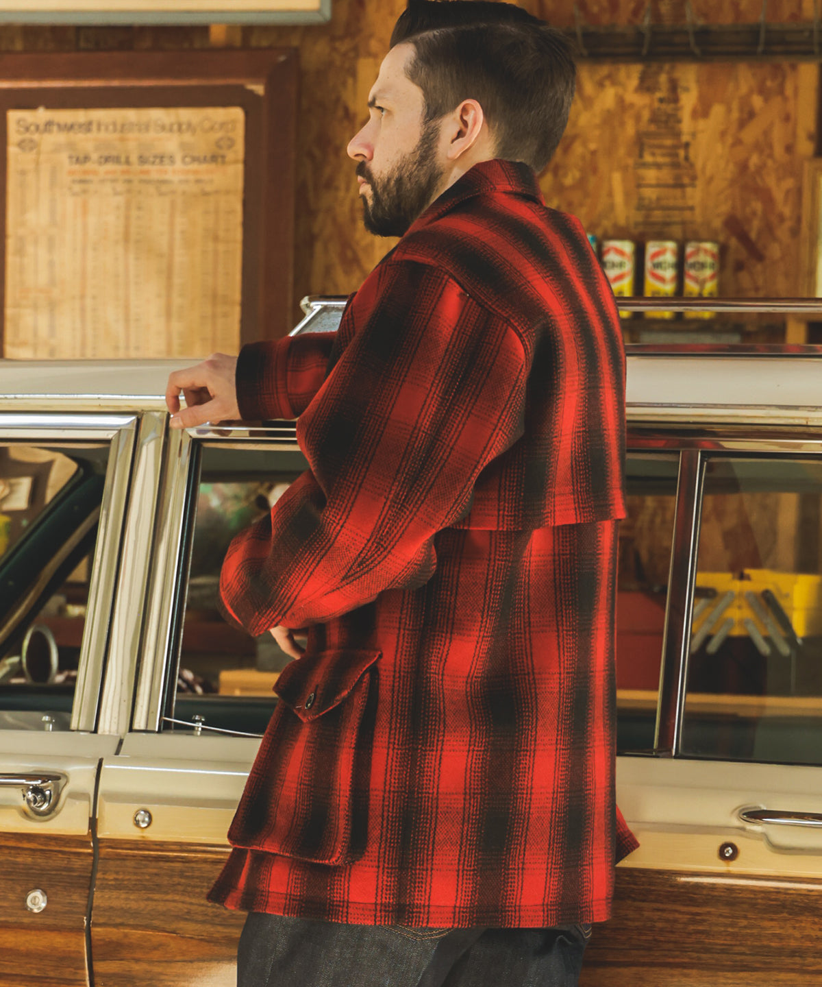 SKOOKUM COLLABORATION / MACKINAW JACKET / M253138 – MR.OLIVE