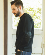 AZE POLYESTER / ELBOW PATCH SHIRT / M253127