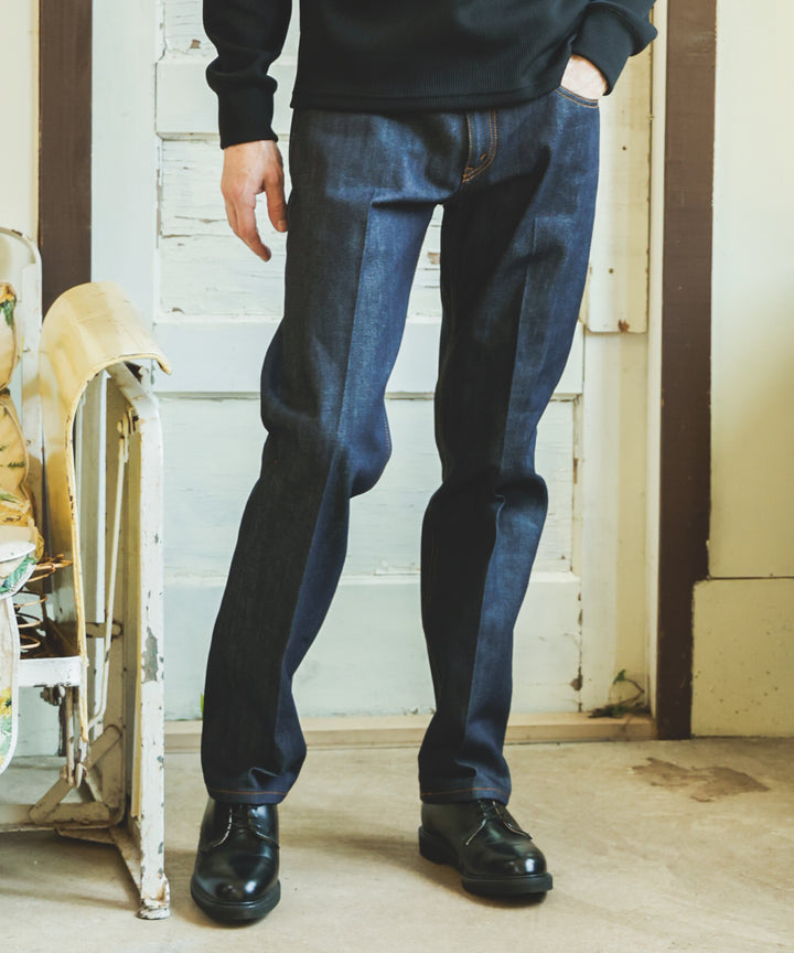 14oz SELVAGE DENIM / RIGID STANDARD STRAIGHT JEANS / M253107