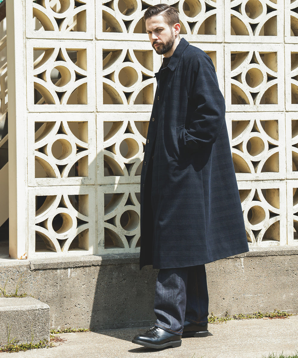 PERSIL MOLE CHECK / BALMACAAN COAT / M253134