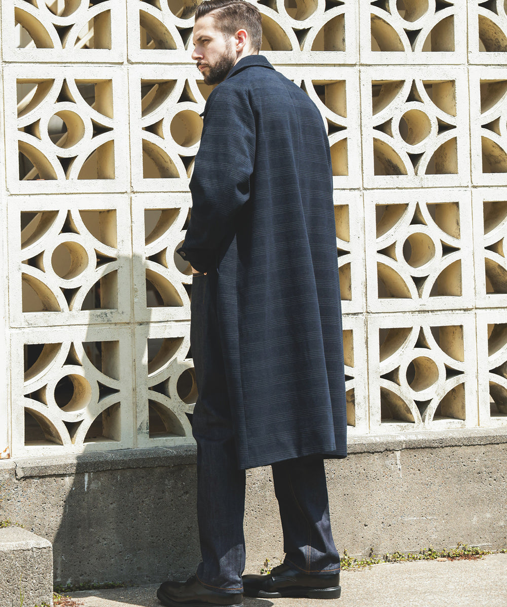 PERSIL MOLE CHECK / BALMACAAN COAT / M253134