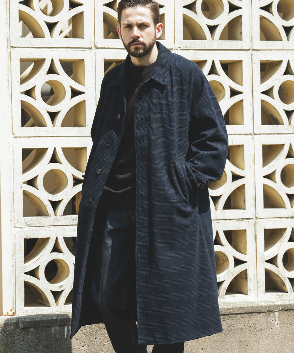 PERSIL MOLE CHECK / BALMACAAN COAT / M253134
