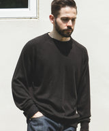 BULKY SMOOTH KNIT / GUSSET SHIRT / M253128