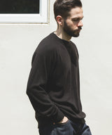 BULKY SMOOTH KNIT / GUSSET SHIRT / M253128