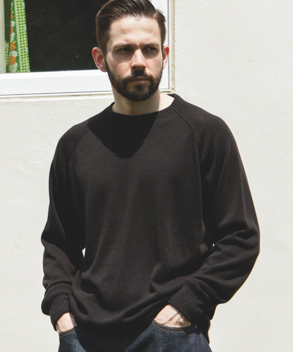 BULKY SMOOTH KNIT / GUSSET SHIRT / M253128