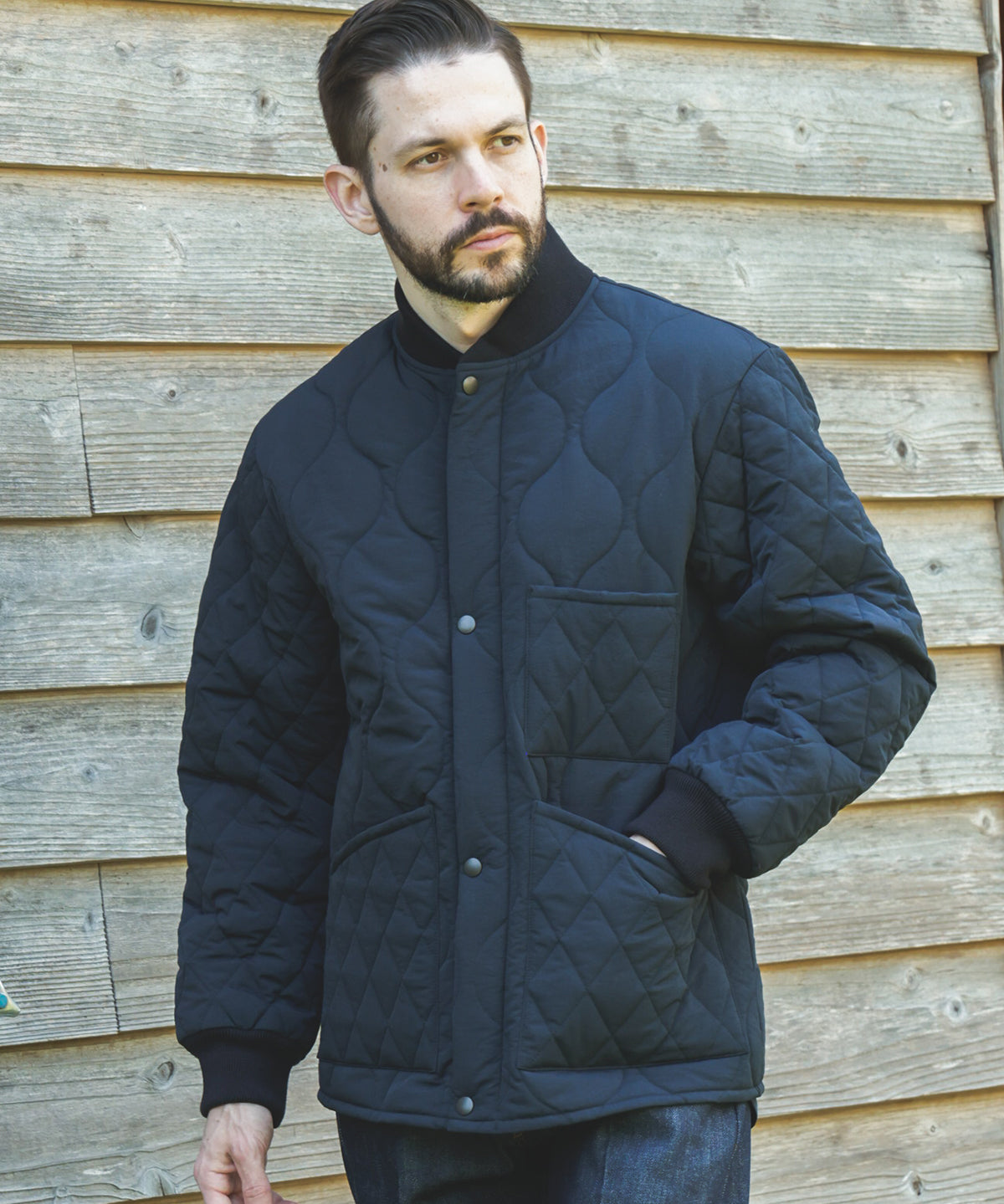 LIGHT SHELL QUILTED NYLON / CWU-9P JACKET / M253137
