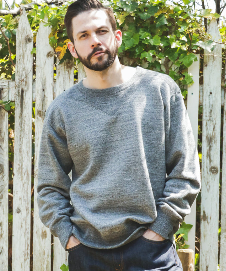 FRENCH TERRY RAFFY COTTON / GUSSET YOKE SHIRT / M253125