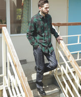 OMBRE CHECK NEL / WORK SHIRT / M253120