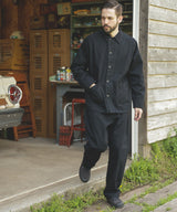 RINSE WASH 12oz CRUNCH DEINIM / 5-BUTTON COVERALL / M253114