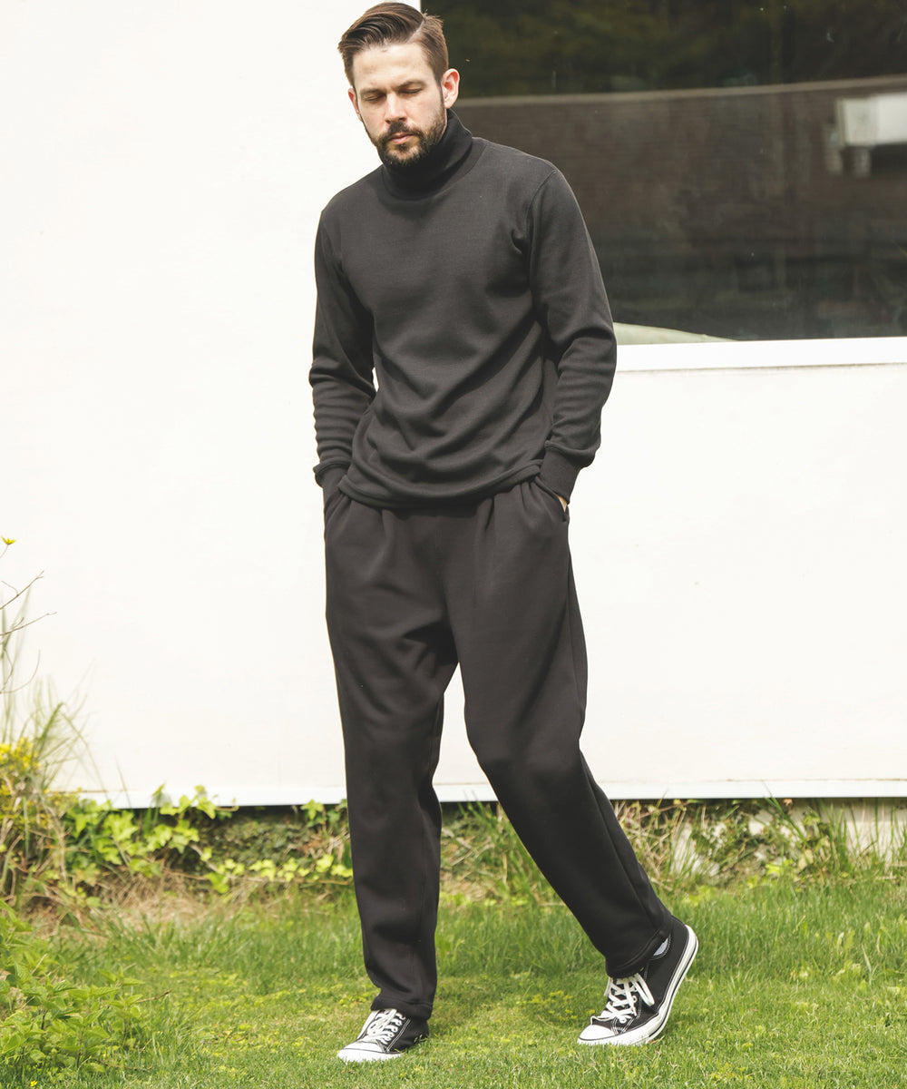 SUPER HEAT JERSEY / TAPERED EASY KNIT PANTS / M253142
