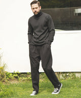 SUPER HEAT JERSEY / TAPERED EASY KNIT PANTS / M253142
