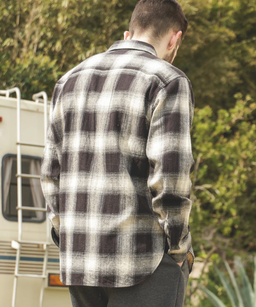 OMBRE CHECK NEL / WORK SHIRT / M253120