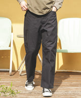 GERMAN DUCK / WASHED WIDE STRIGHT PANTS / M253110