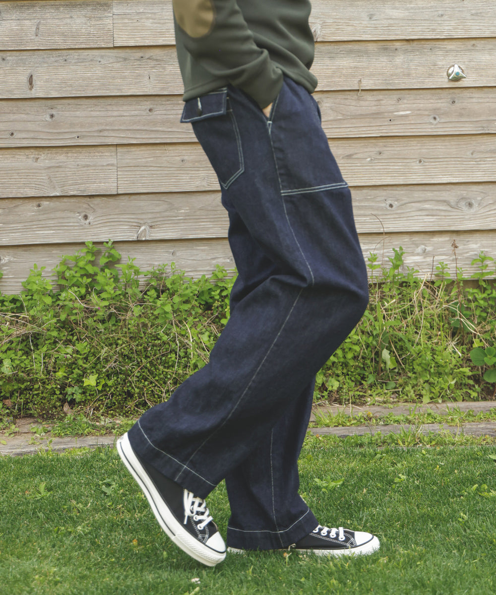 RINSE WASH 12oz CRUNCH DEINIM / UTILITY PANTS / M253115