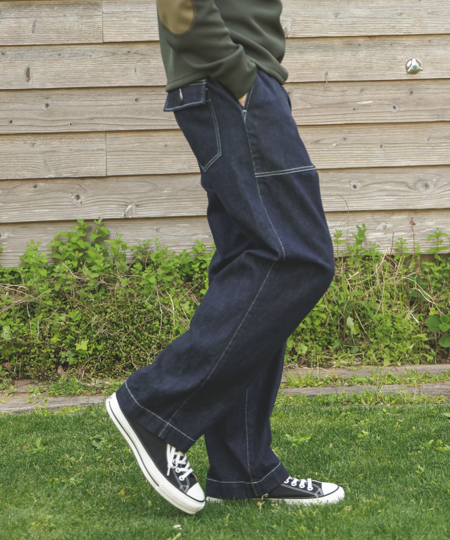 RINSE WASH 12oz CRUNCH DEINIM / UTILITY PANTS / M253115
