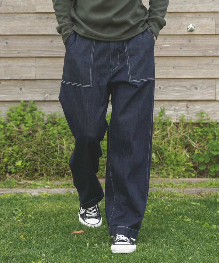 RINSE WASH 12oz CRUNCH DEINIM / UTILITY PANTS / M253115