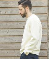 HEAVY-DUTY COTTON / FLAT SEAMER CREW NECK SHIRT / M253130