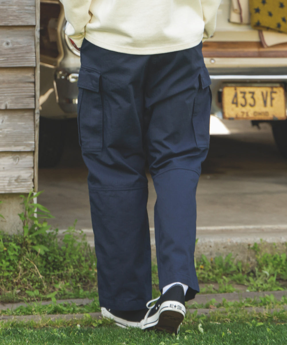 US NAVY HERRINGBONE / M-65 FIELD CARGO PANTS / M253117