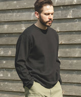 HEAVY-DUTY COTTON / FLAT SEAMER CREW NECK SHIRT / M253130