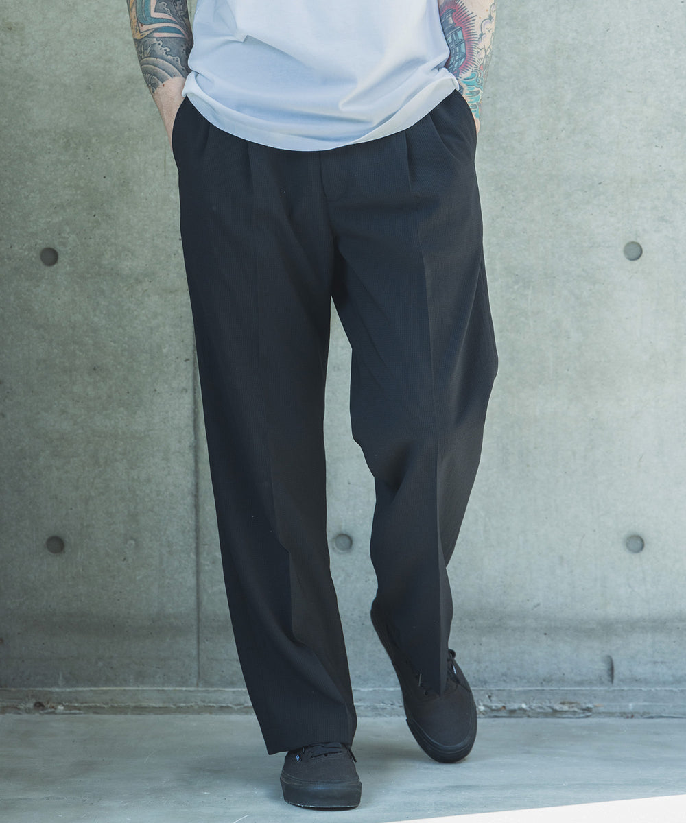 【予約商品】QUICK DRY MATERIAL / 2TACK STRAIGHT EASY PANTS / M262109