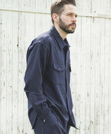 PEACHSKIN STRETCH GABARDINE / CPO SHIRT / M253118