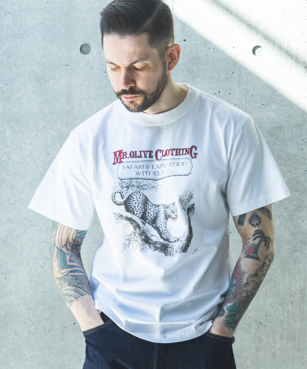 【予約商品】SAFARI & EXPEDUTION/ PANTHER T-SHIRT