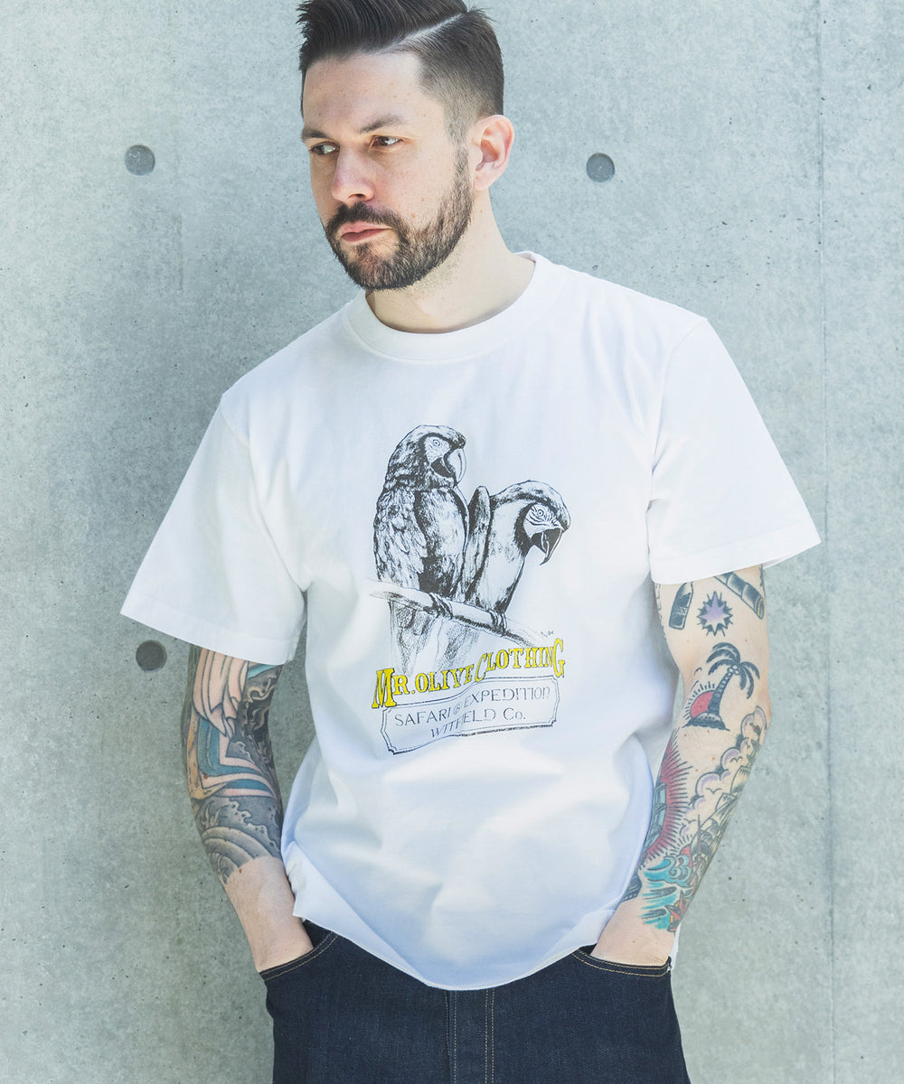 SAFARI & EXPEDUTION/ MACAW T-SHIRT