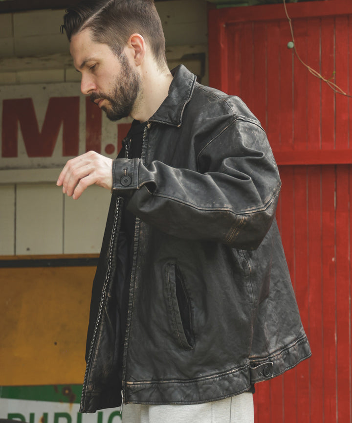 VINTAGE CRAFT SHEEP LEATHER / OVERSIZE RIDERS / M253122