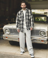NEEDLE PUNCH KNIT / DOUBLE KNEE EASY PANTS / M253133
