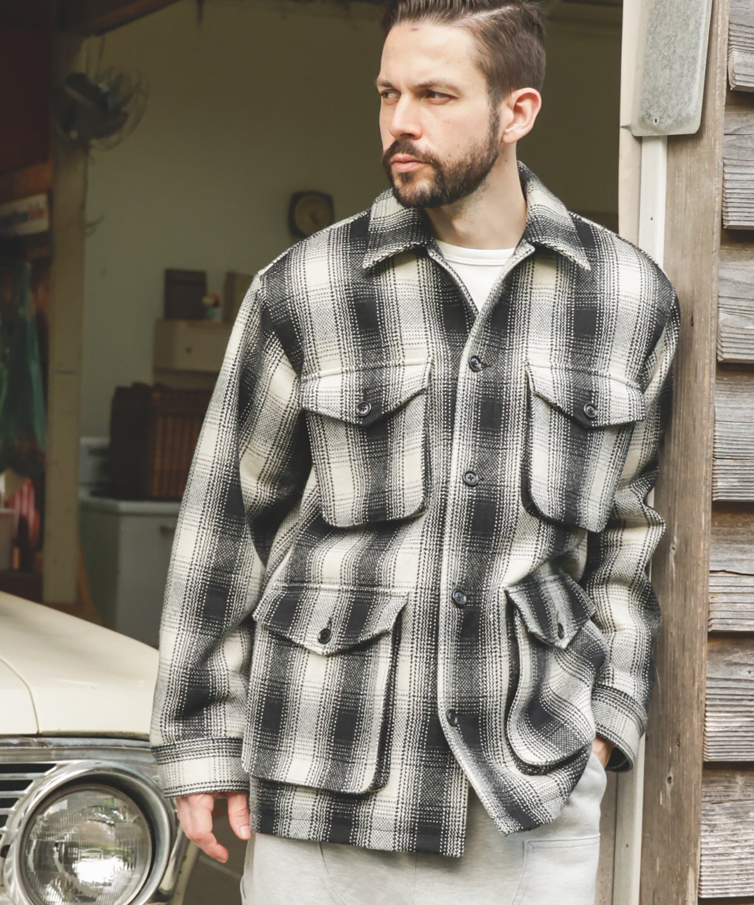 SKOOKUM COLLABORATION / MACKINAW JACKET / M253138 – MR.OLIVE
