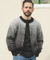 GRADATION MOHAIR KNIT / 6-BUTTON CARDIGAN / M253139