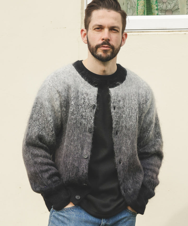 GRADATION MOHAIR KNIT / 6-BUTTON CARDIGAN / M253139