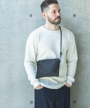 【予約商品】IMPERMA-LEATHER / ZIPPER SMALL SACOCHE / ME680