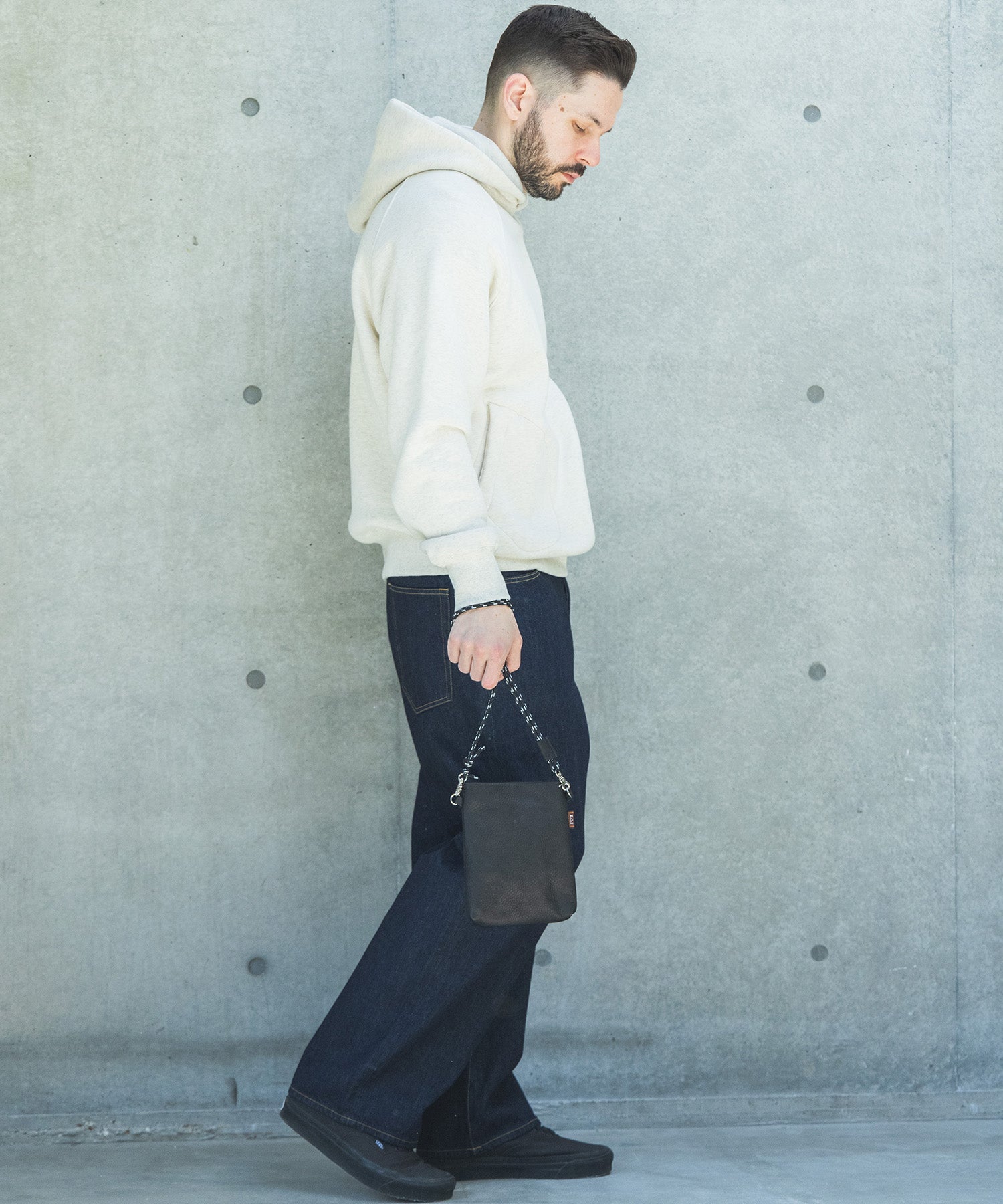 IMPERMA-LEATHER / TINY SACOCHE TRAIL / ME679N