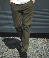 MR.OLIVE / SUPER STRETCH DENIM / SILICON DYED SLIM PANTS