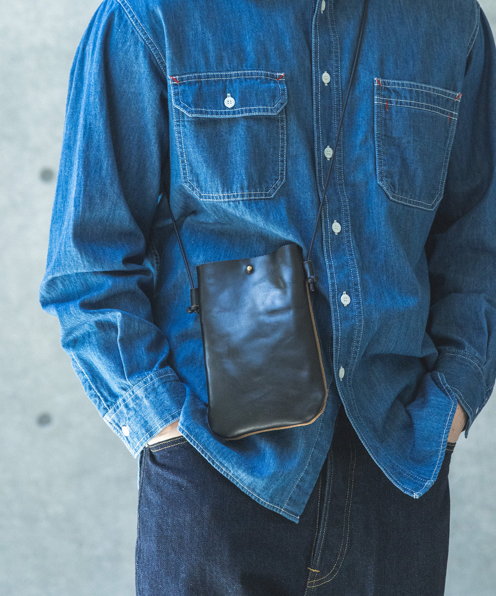 HORWEEN CHROMEXCEL LEATHER / TINY SACOCHE / ME682H