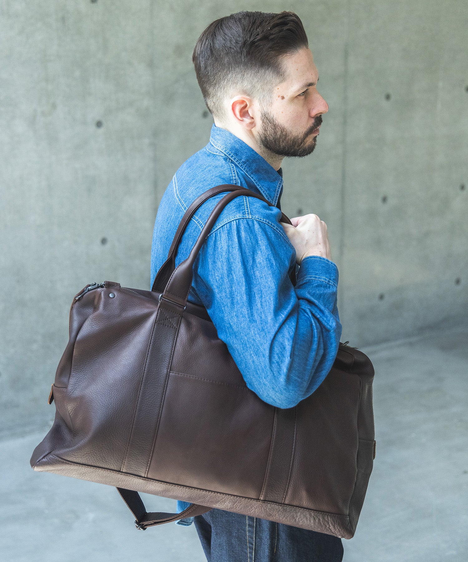 【予約商品】IMPERMA-LEATHER / 2WAY WORK & BOSTON / ME619