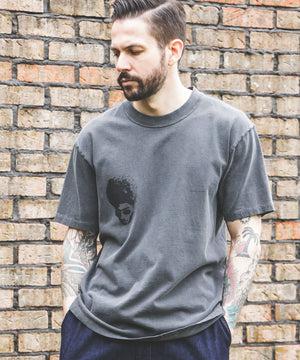 USED 17/1 EMERALD COTTON / AFRO S/S T-SHIRT