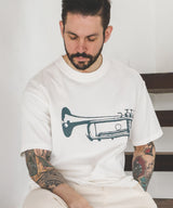 USED 17/1 EMERALD COTTON / TRUMPET S/S T-SHIRT
