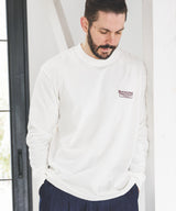 USED 17/1 EMERALD COTTON / EMBROIDERY L/S T-SHIRT